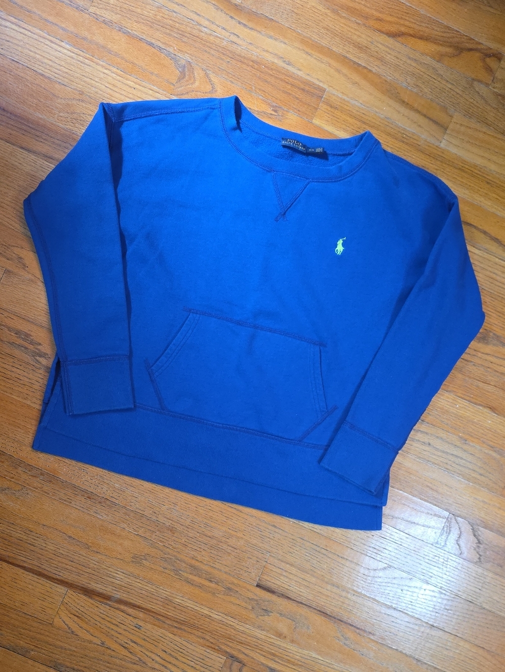 Polo Ralph Lauren Royal Blue Crew Neck Sweatshirt Size S